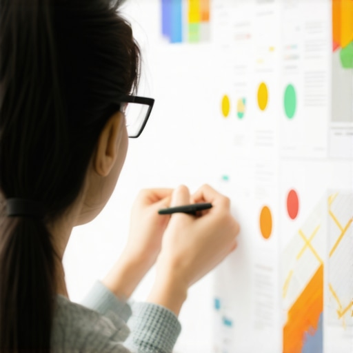 Expert analyzing local SEO tactics with digital maps and analytics tools