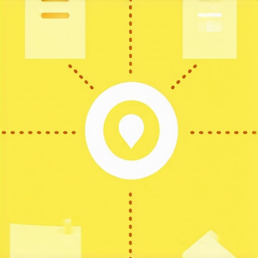 Google Local Ranking Factors Diagram Diagram showing factors influencing Google's local search rankings
