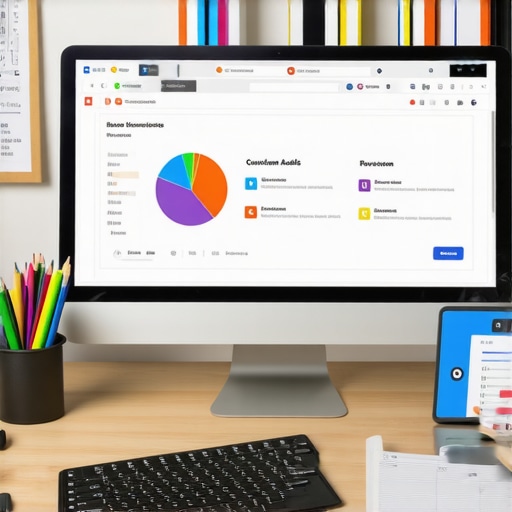 Computer screen displaying local SEO management tools for citation audits, reviews, and rankings.