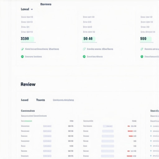 Screenshot of a local SEO analytics dashboard showing traffic, reviews, and ranking data.