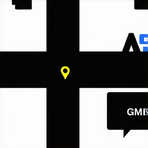 Local SEO Test Setup Visualization Diagram showing comparison between actual foot traffic and GMB insights for verification.