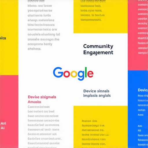 An infographic showing the various local ranking signals and their influence in Google's algorithm.