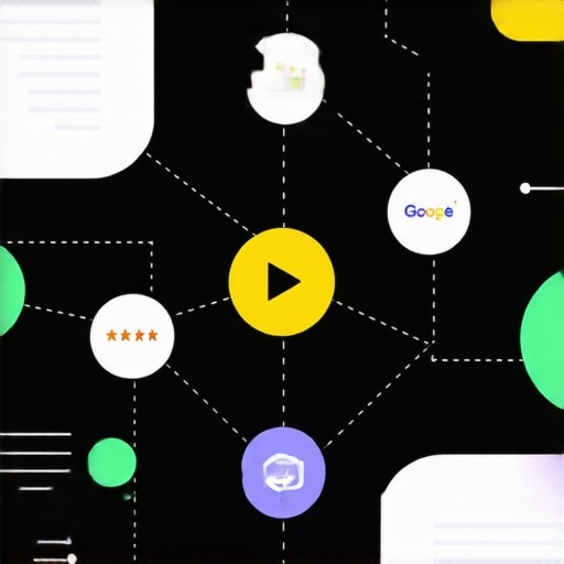 Diagram showing various signals impacting Google My Business rankings and local pack visibility.