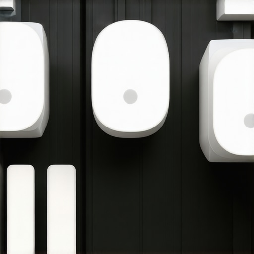 Bluetooth beacons and Wi-Fi sensors deployed in a retail storefront to enhance local search signals